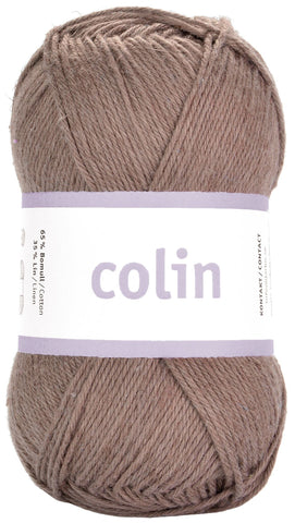 Colin - 65% Bomuld 35% Hør - Fudge - Garno