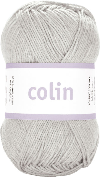Colin - 65% Bomuld 35% Hør - Sølvgrå - Garno