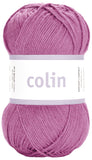 Colin - 65% Bomuld 35% Hør - Mørk Blomme - Garno