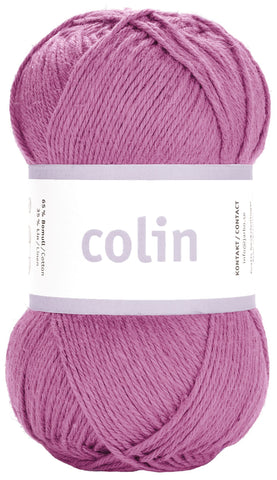 Colin - 65% Bomuld 35% Hør - Mørk Blomme - Garno