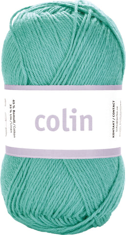 Colin - 65% Bomuld 35% Hør - Frossen Peppermint - Garno