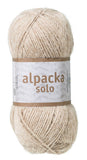 Alpacka Solo - 100% Alpakka Uld - Kamel - Garno