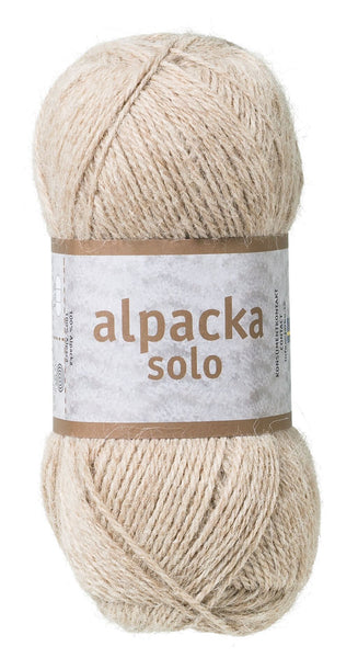 Alpacka Solo - 100% Alpakka Uld - Kamel - Garno