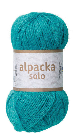 Alpacka Solo - 100% Alpakka Uld - Lagune Turkis - Garno