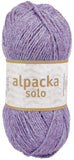 Alpacka Solo - 100% Alpakka Uld - Hyasint Lilla - Garno