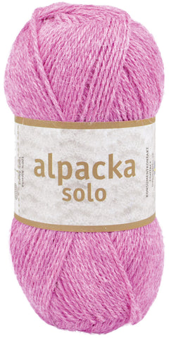 Alpacka Solo - 100% Alpakka Uld - Kirsebærblomst Pink - Garno