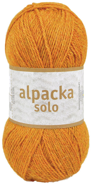 Alpacka Solo - 100% Alpakka Uld - Ravgul - Garno