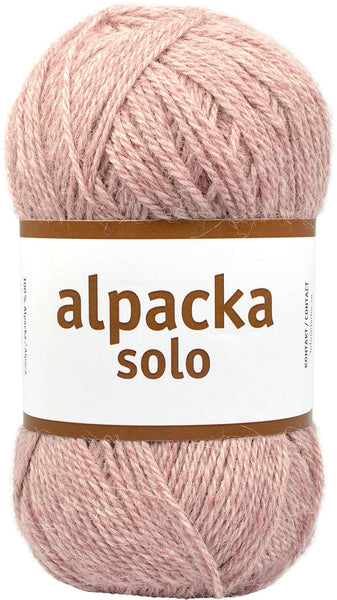 Alpacka Solo - 100% Alpakka Uld - Ballerina Pink - Garno