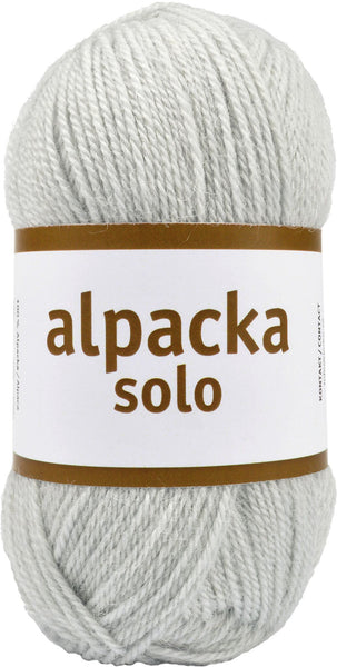 Alpacka Solo - 100% Alpakka Uld - Sølvgrå - Garno