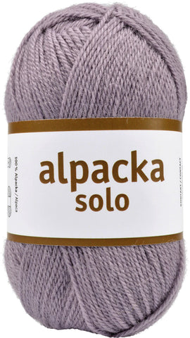 Alpacka Solo - 100% Alpakka Uld - Frossen Lilla - Garno