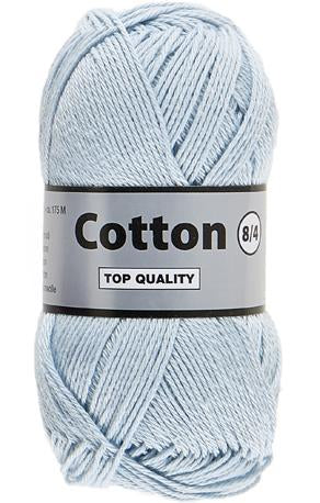 Cotton 8/4 Lyseblå (0050)