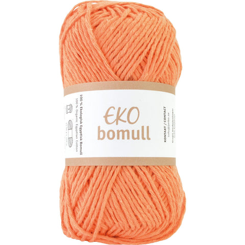 Eko Bomull - 100% Bomull - Abrikos - 0004 - Garno