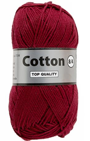 Cotton 8/4 Bordeaux (0848)