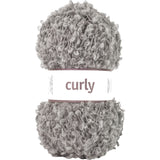 Curly - Dimmgrå - 100g - Garno