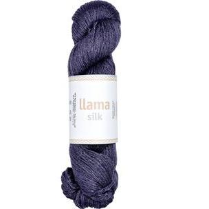 Llama Silk - Blomme Lilla - Garno