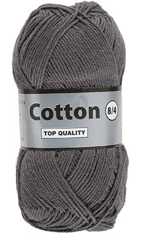 Cotton 8/4 Mørk Grå (0002)